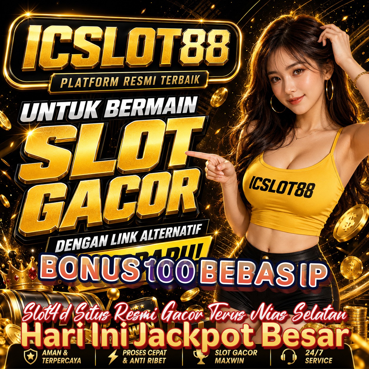 BONUS 100 BEBAS IP